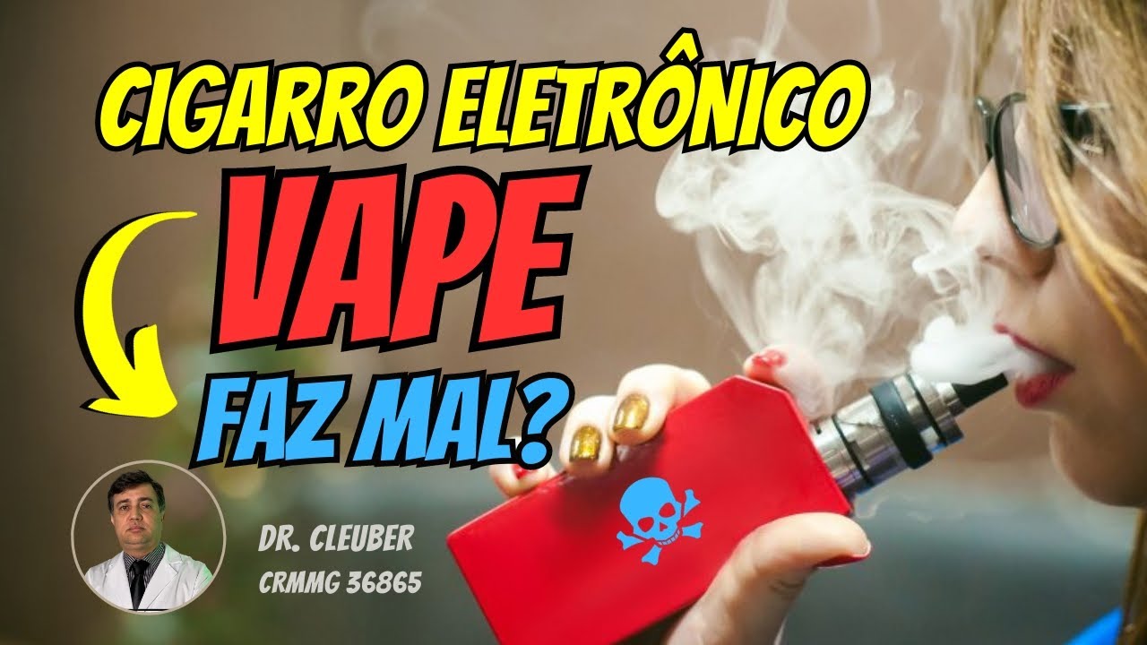 Os perigos dos vapes para a saúde